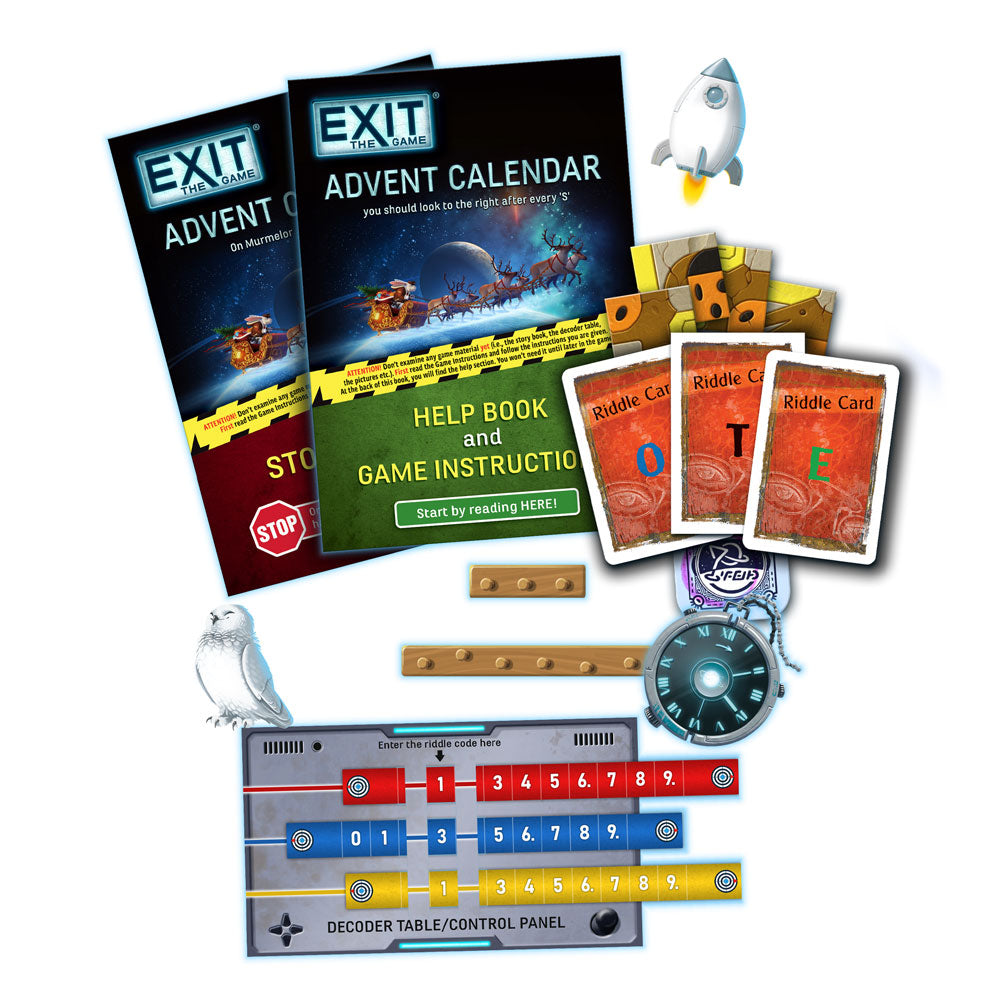 EXIT The Game Advent Calendar The Intergalactic Race COMING FAL