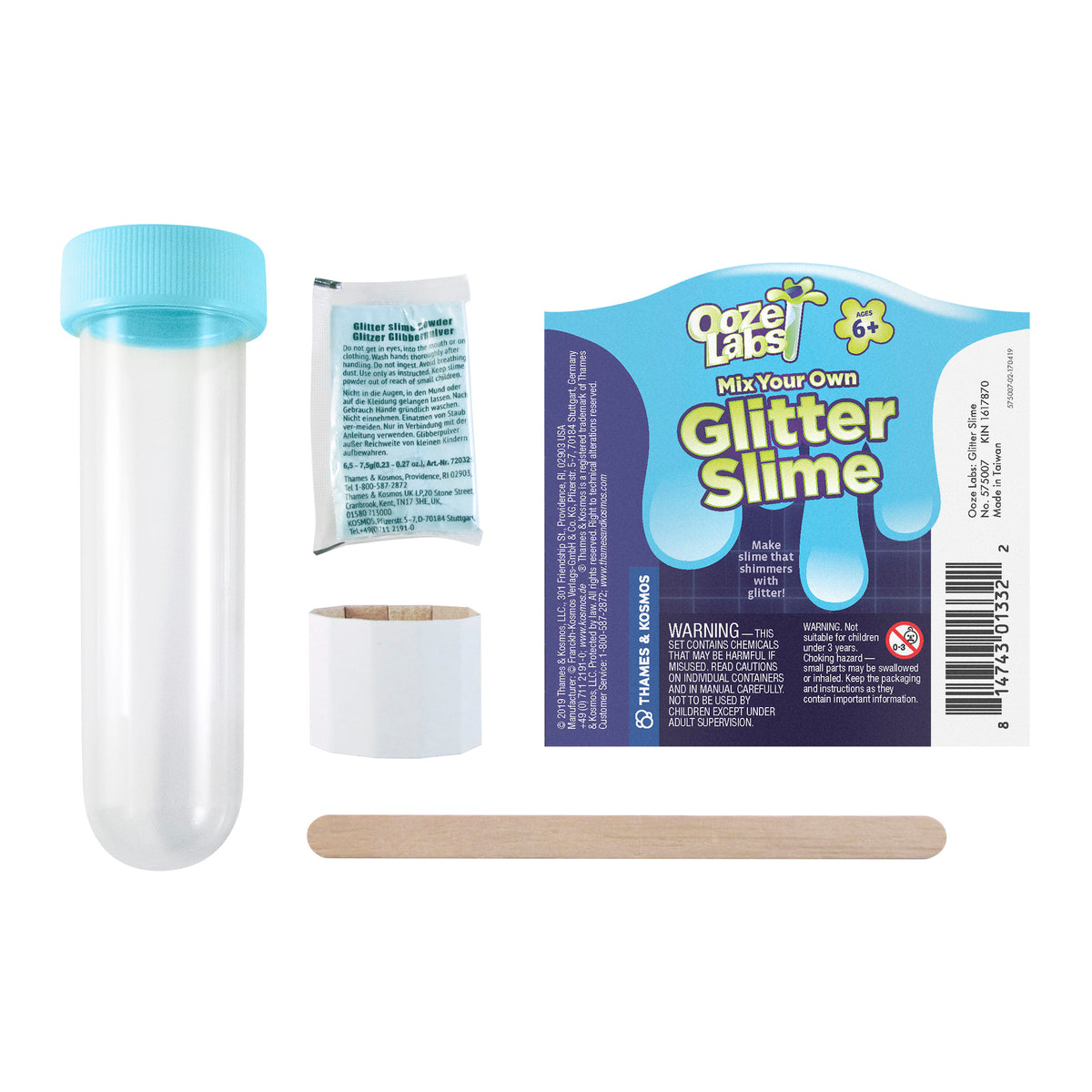 Ooze Labs 7: Glitter Slime  Bundle of Six – Thames & Kosmos