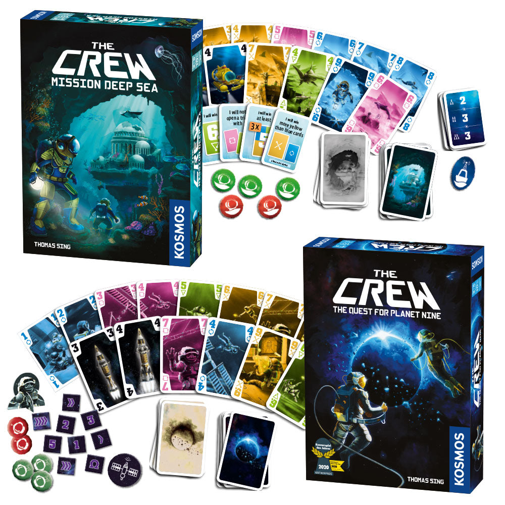 The Crew: Mission Deep Sea, Cooperative Family Card Game by Thames