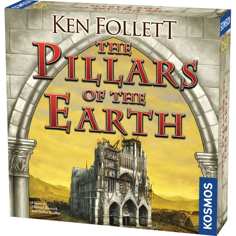 The Pillars of The Earth Kingsbridge Board Game Strategy Thames Kosmos