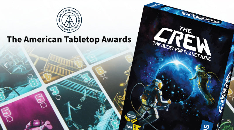 The Crew Wins for American Tabletop Awards Casual Game of the Year Award