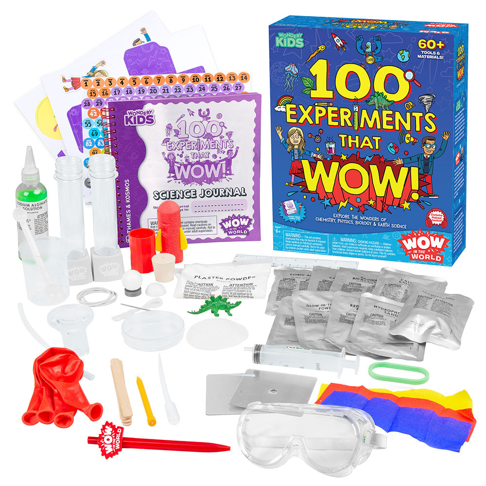 Wow in the World: 100 Experiments That WOW! - COMING FALL 2025 STEM Thames & Kosmos