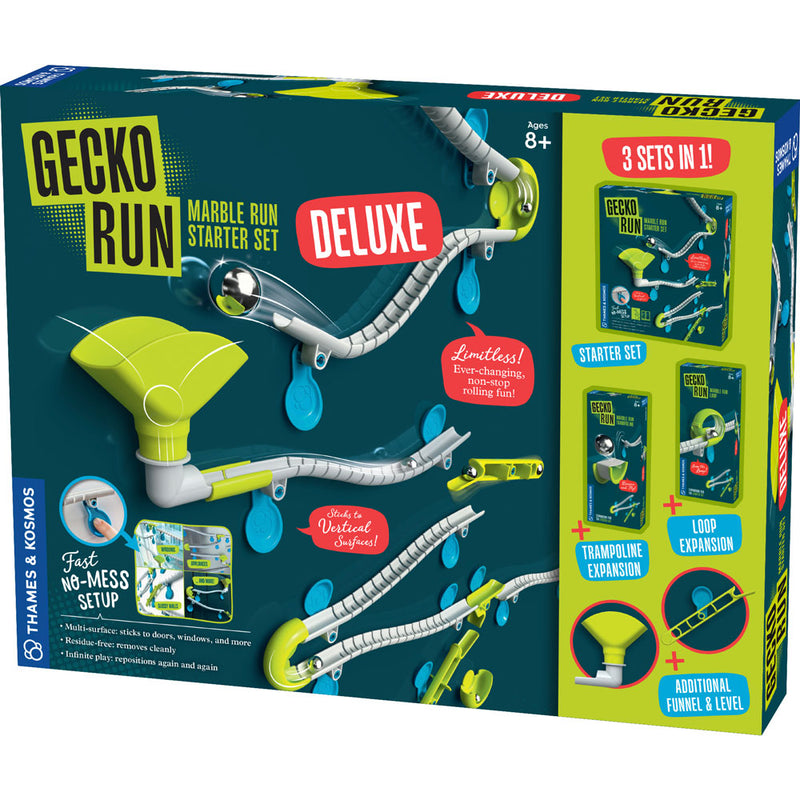 Gecko Run: Marble Run Deluxe Starter Set Marble Runs Thames & Kosmos