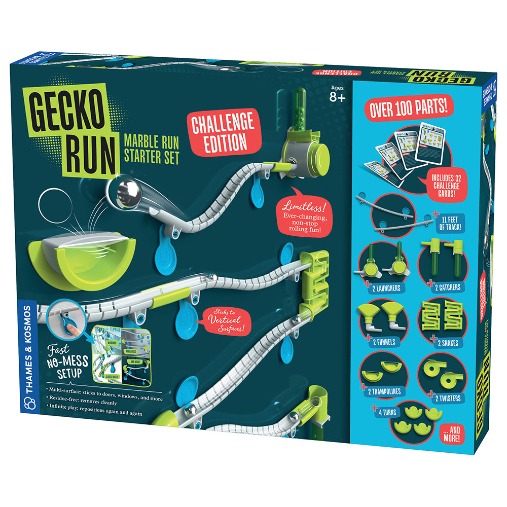 Gecko Run: Marble Run - Challenge Edition: Front of Box