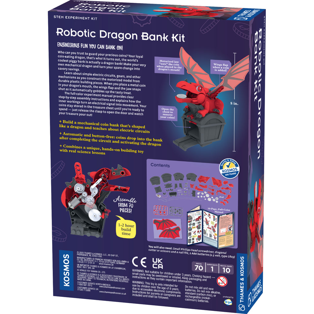 Robotic Dragon Bank Kit STEM Thames & Kosmos