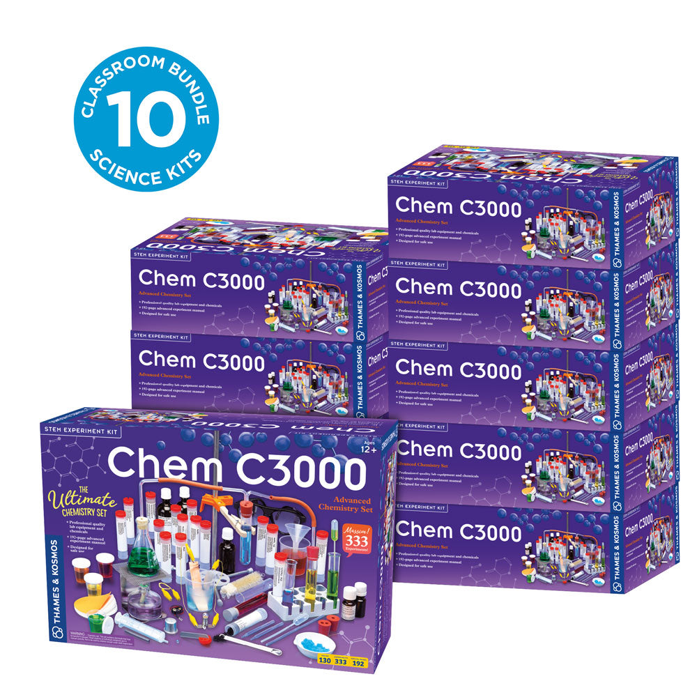 CHEM C3000 (V 2.0) - Classroom Bundle 10-pack STEM Thames & Kosmos