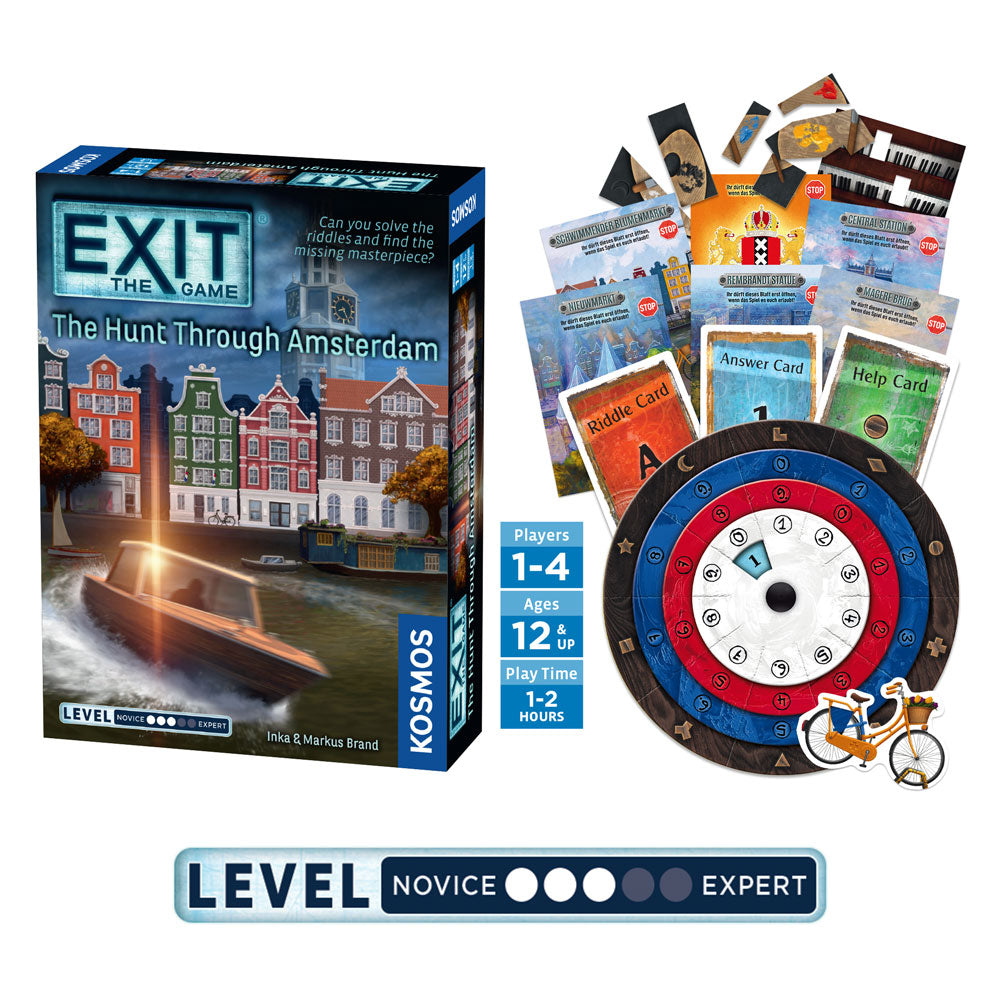 EXIT: Season 6 Three-Pack: The Hunt Through Amsterdam, Prison Break, The Magical Academy Games Thames & Kosmos