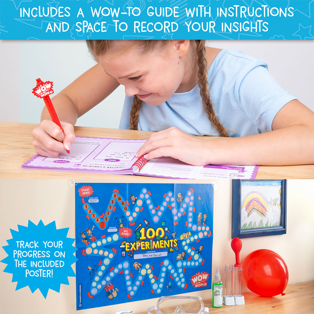 Wow in the World: 100 Experiments That WOW! - COMING FALL 2025 STEM Thames & Kosmos