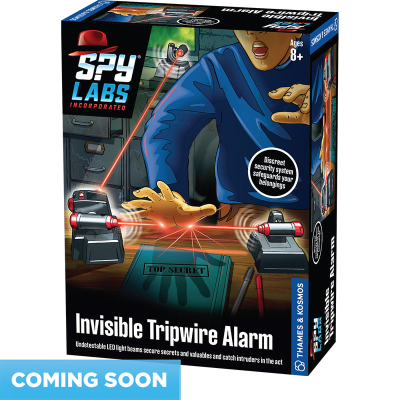 Spy Labs: Invisible Tripwire Alarm - COMING FALL 2025 Detective Toys Thames & Kosmos