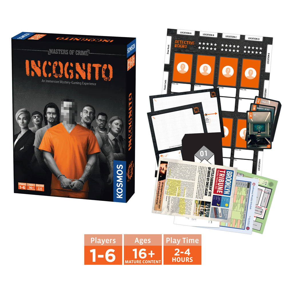 Masters of Crime Five-Pack: Vendetta | Rapture | Incognito | Shadows | Mosquito Games Thames & Kosmos