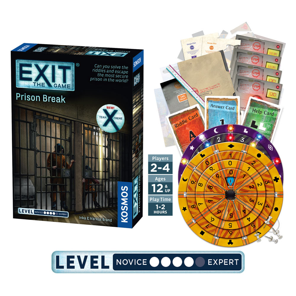 EXIT: Season 6 Three-Pack: The Hunt Through Amsterdam, Prison Break, The Magical Academy Games Thames & Kosmos