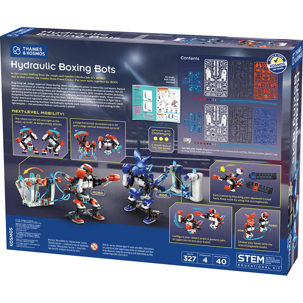 Hydraulic Boxing Bots STEM Kit: Build, Battle, and Learn! – Thames