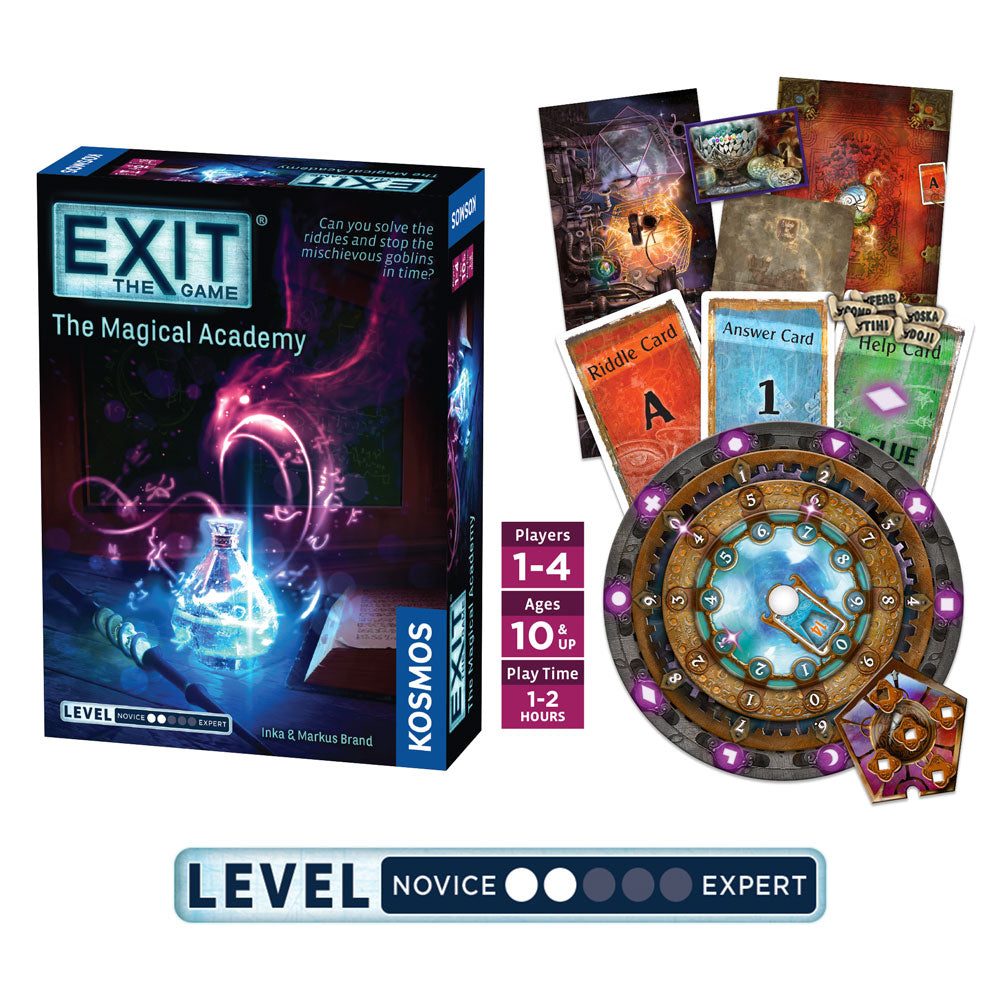 EXIT: Season 6 Three-Pack: The Hunt Through Amsterdam, Prison Break, The Magical Academy Games Thames & Kosmos