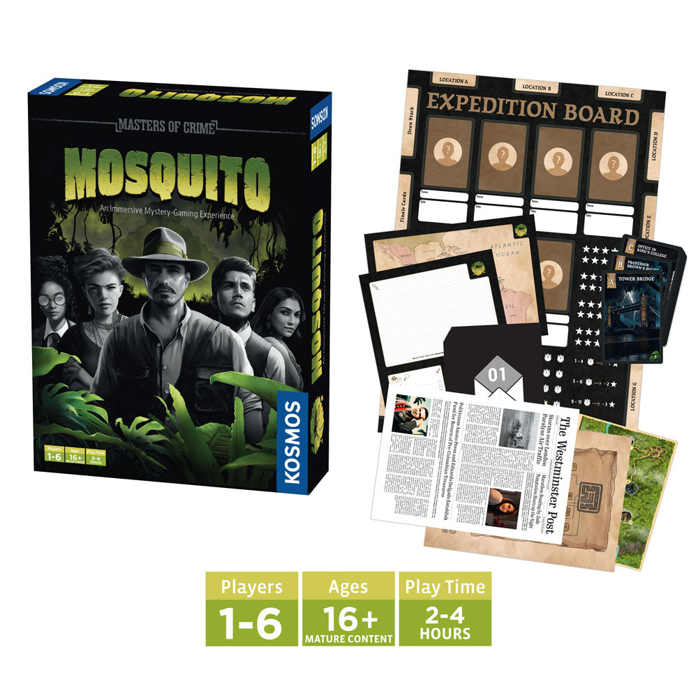 Masters of Crime Five-Pack: Vendetta | Rapture | Incognito | Shadows | Mosquito Games Thames & Kosmos