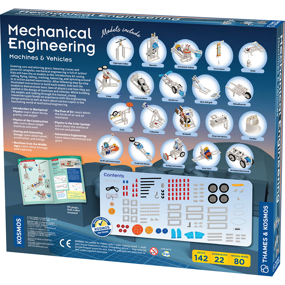 Mechanical Engineering: Machines & Vehicles STEM Thames & Kosmos