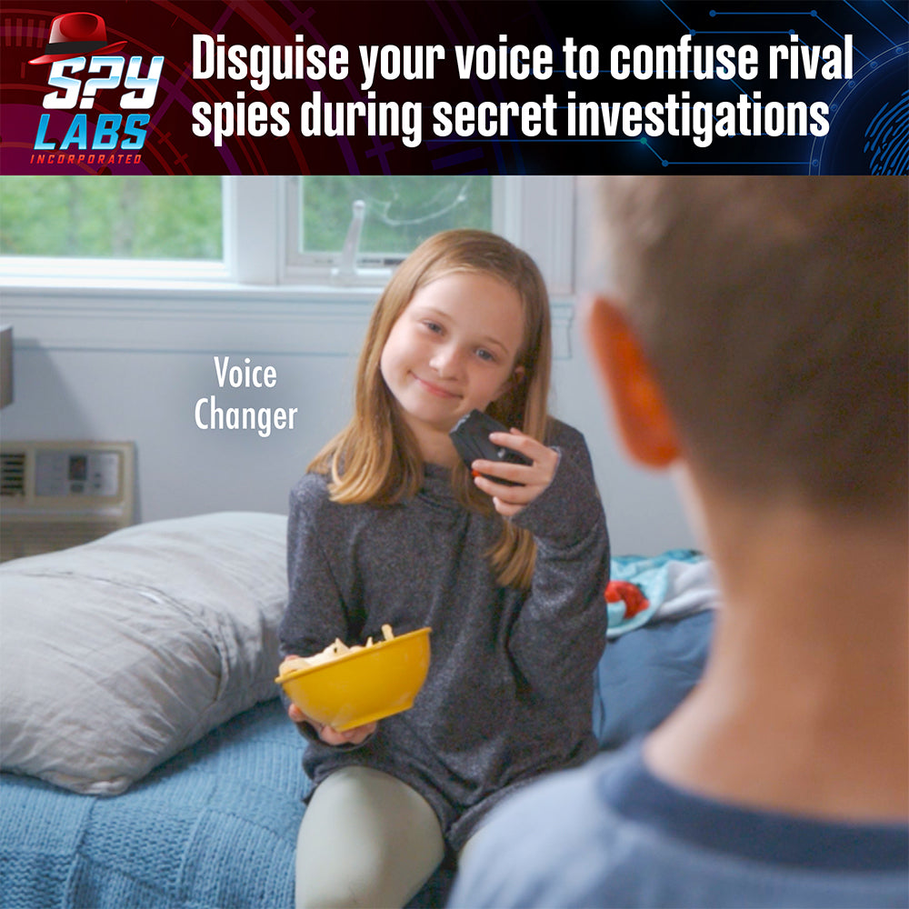 Spy Labs: Ultimate Spy Sleuth 2 - Master of Disguise - Secret Voice Recorder/Voice Changer Detective Toys Thames & Kosmos