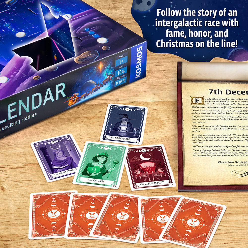 EXIT: The Game - Advent Calendar - The Intergalactic Race Games Thames & Kosmos