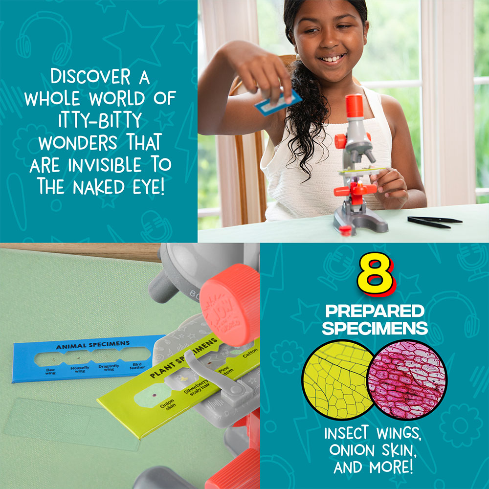 Wow in the World: Kids’ Microscope & Biology Kit STEM Thames & Kosmos