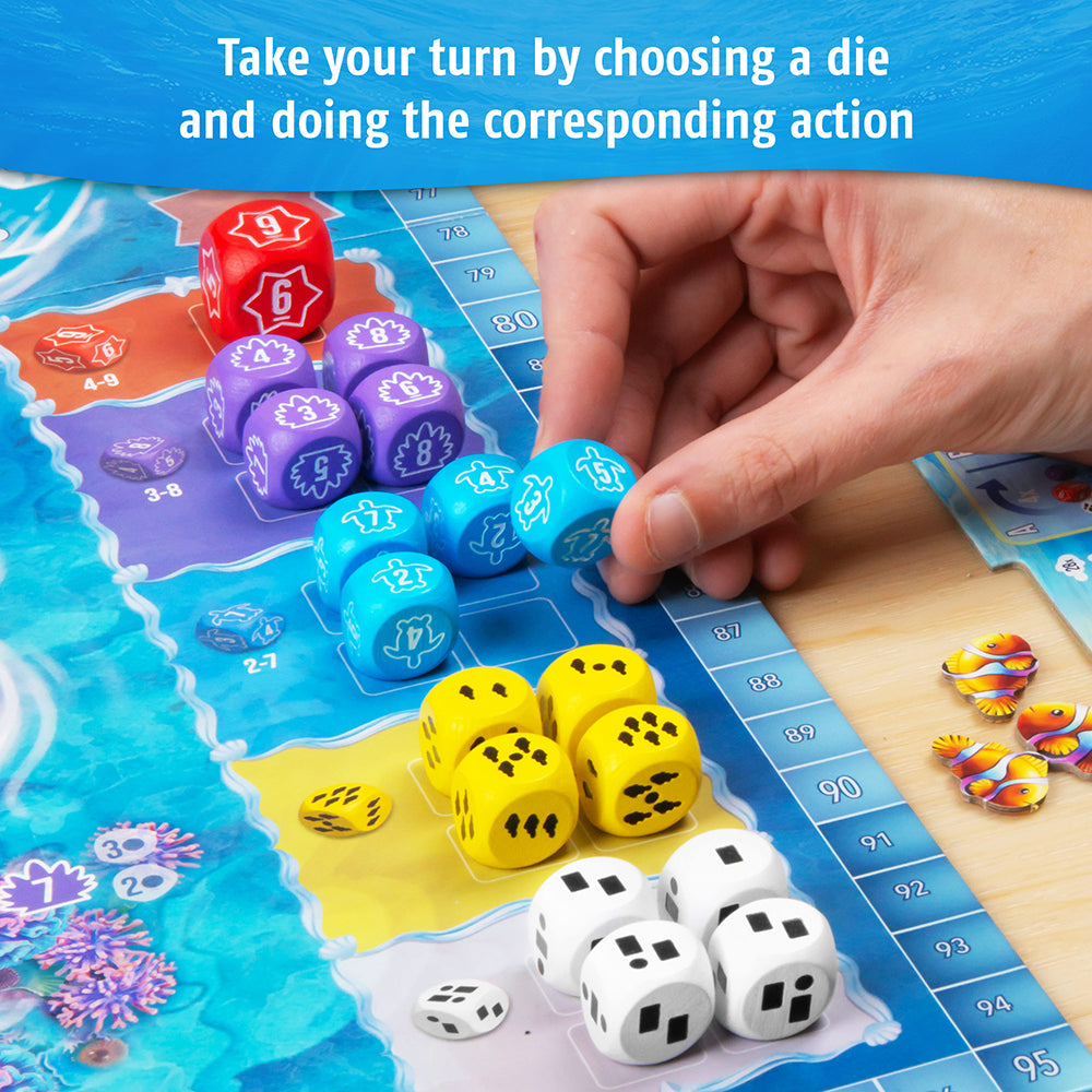Australis: chose a die and take a specific action