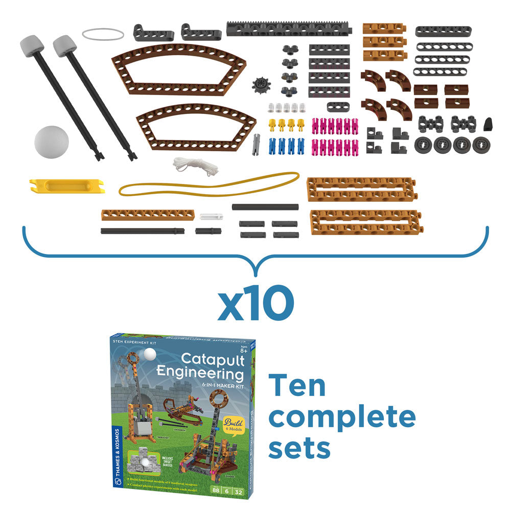 Catapult Engineering - Classroom Bundle 10-pack STEM Thames & Kosmos