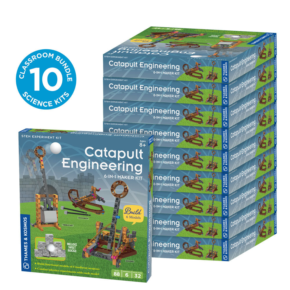 Catapult Engineering - Classroom Bundle 10-pack STEM Thames & Kosmos