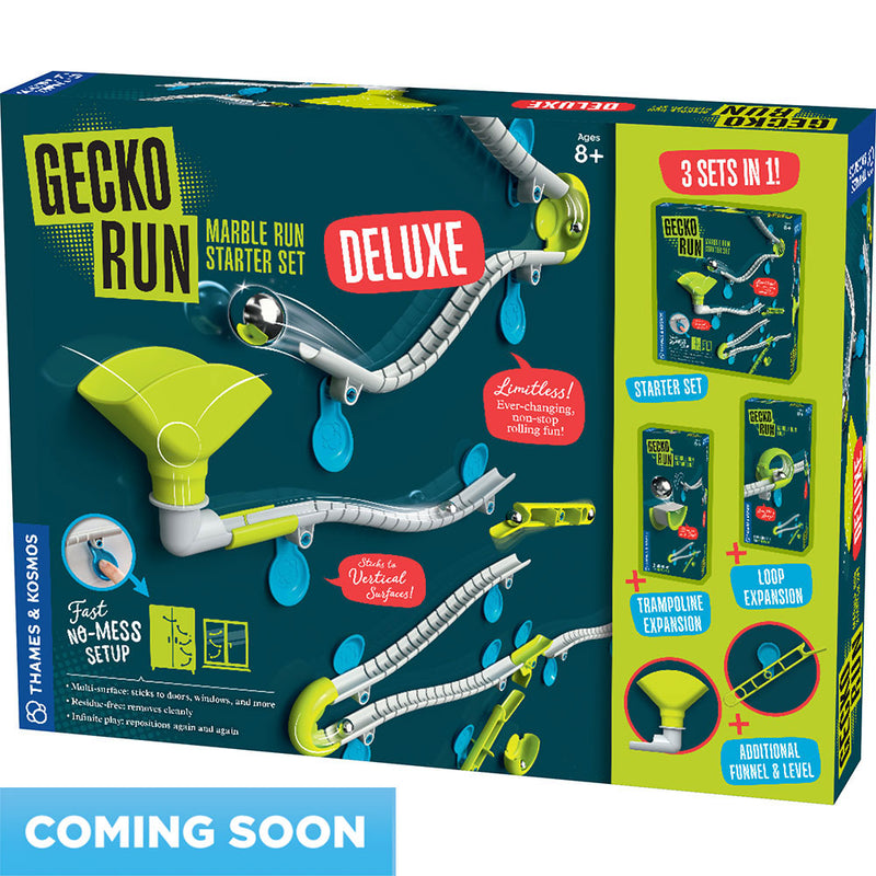 Gecko Run: Marble Run Deluxe Starter Set - COMING JULY 2024 Marble Runs Thames & Kosmos   