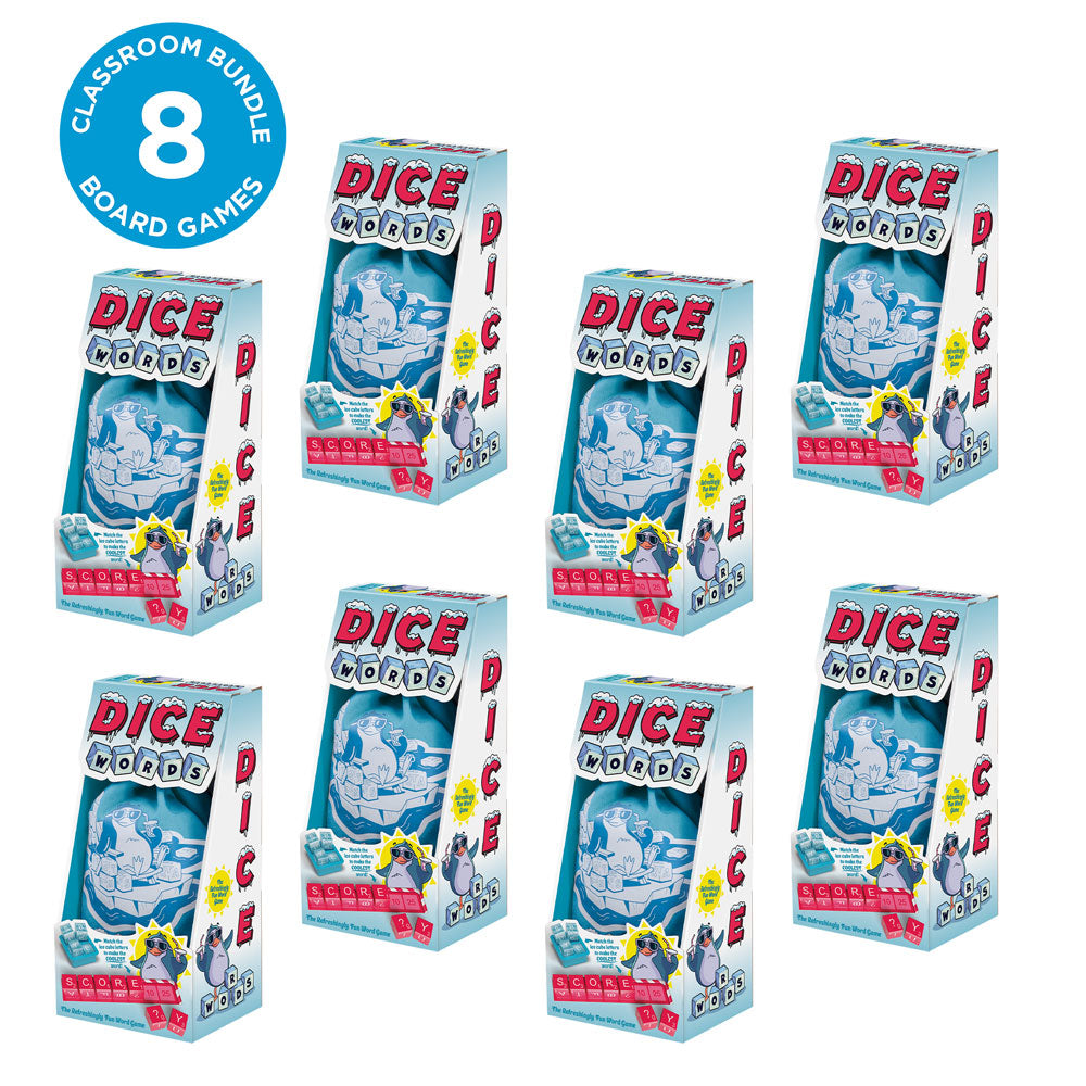 Dice Words - Classroom Bundle 8-pack Games Thames & Kosmos
