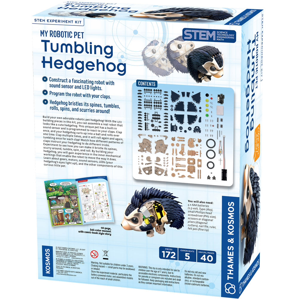 My Robotic Pet - Tumbling Hedgehog STEM Thames & Kosmos