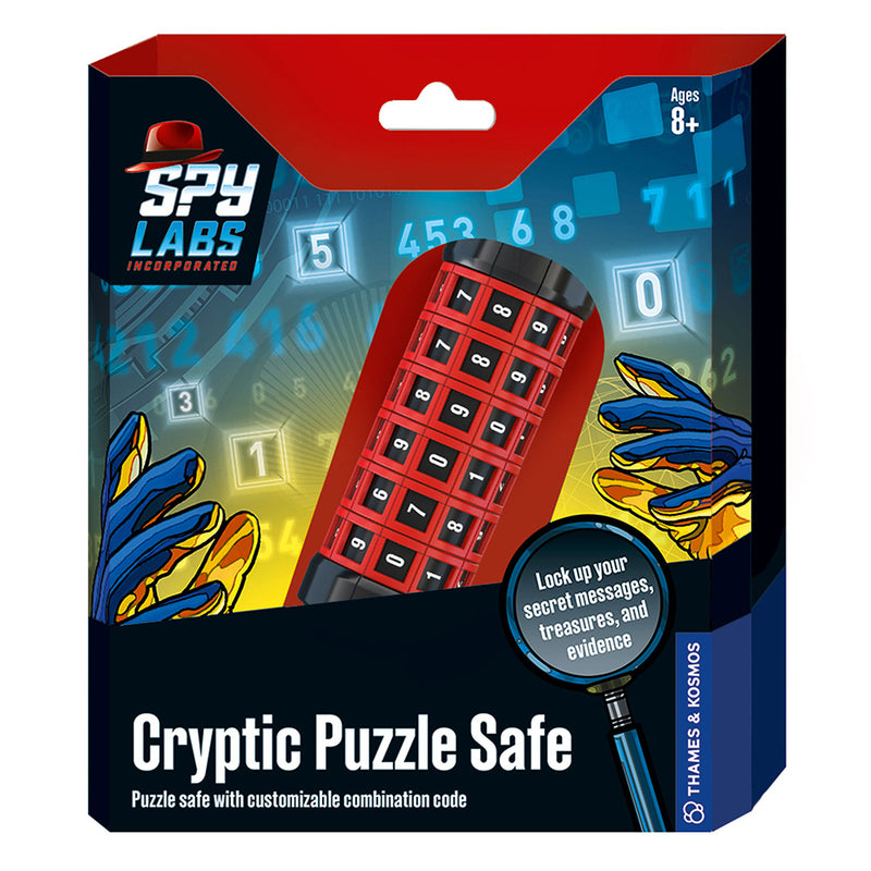 Spy Labs: Cryptic Puzzle Safe Detective Toys Thames & Kosmos   