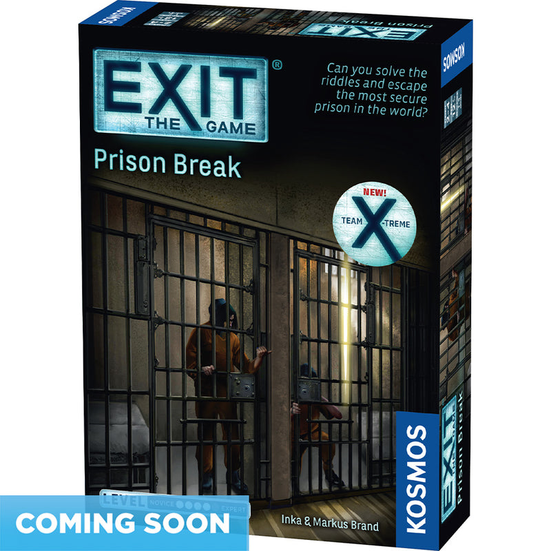 EXIT: The Game - Prison Break - COMING SUMMER 2024 Games Thames & Kosmos   