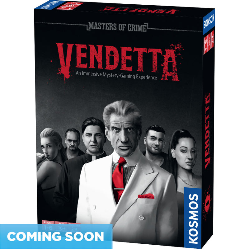 Masters of Crime: Vendetta - COMING SUMMER 2024 Games Thames & Kosmos   