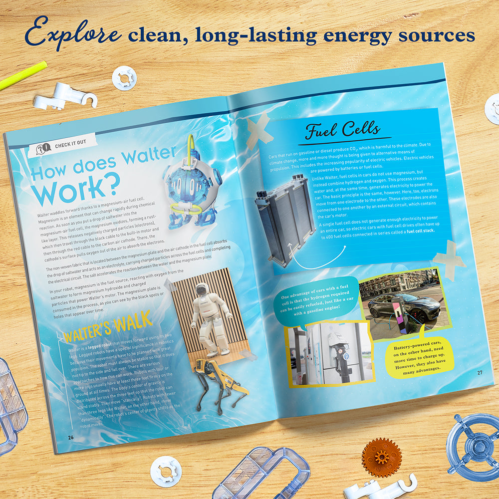 Salt Water Fuel Cell: Manual with education on Fuel Cells