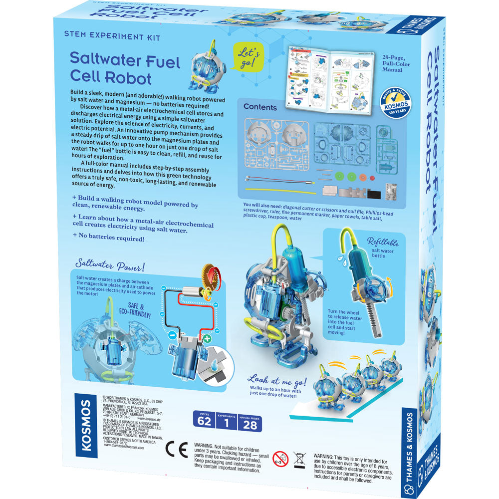 Saltwater Fuel Cell Robot STEM Thames & Kosmos