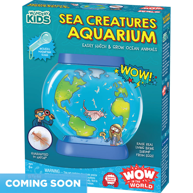 Wow in the World: Sea Creatures Aquarium - COMING IN 2024 STEM Thames & Kosmos   