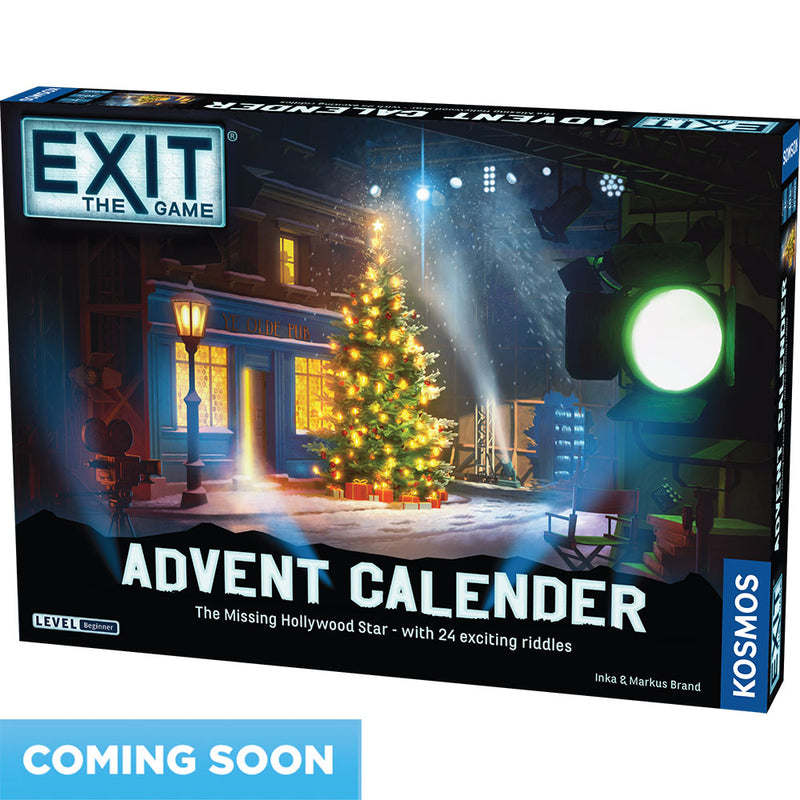 EXIT: The Game - Advent Calendar - The Missing Hollywood Star - COMING IN 2024 Games Thames & Kosmos   