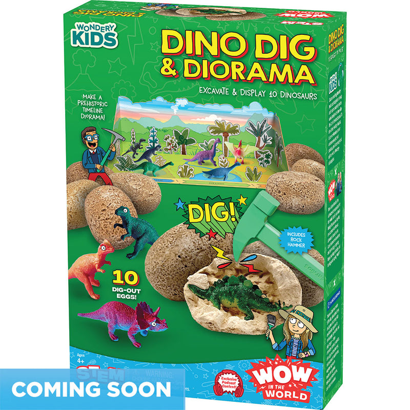 Wow in the World: Dino Egg Dig & Diorama - COMING IN 2024 STEM Thames & Kosmos   
