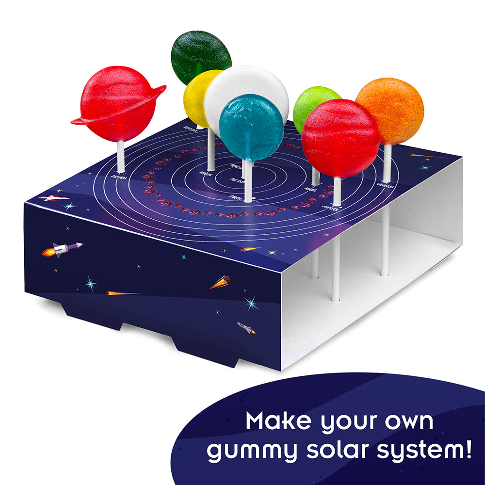Space Gummies Gummy: candy solar system model