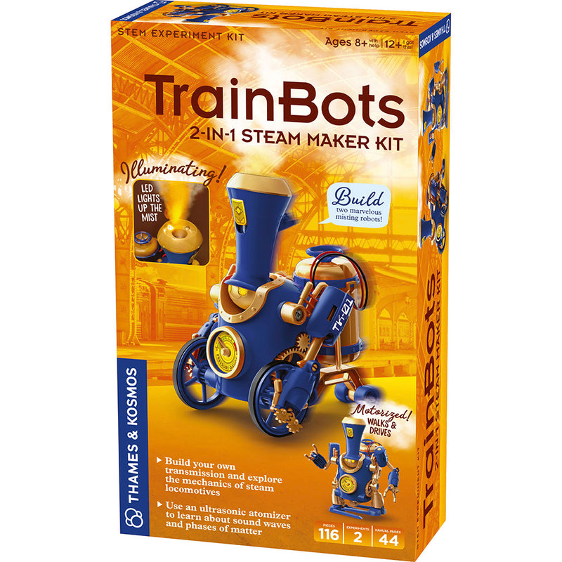 TrainBots: 2-in-1 STEAM Maker Kit STEM Thames & Kosmos   