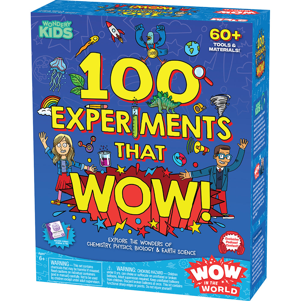 Wow in The World 100 Experiments That Wow Science Kit by Thames Wow in The World 100 Experiments That Wow Science Kit by Thames