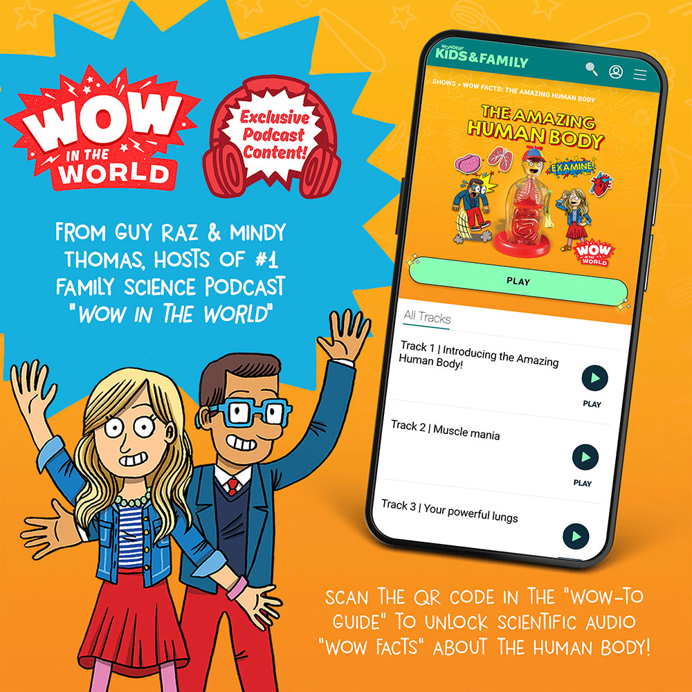 WOW in the World Human Body: app