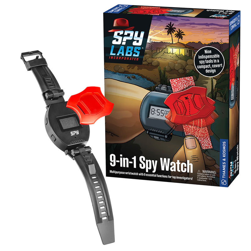 Spy Labs: 9-in-1 Spy Watch Detective Toys Thames & Kosmos   