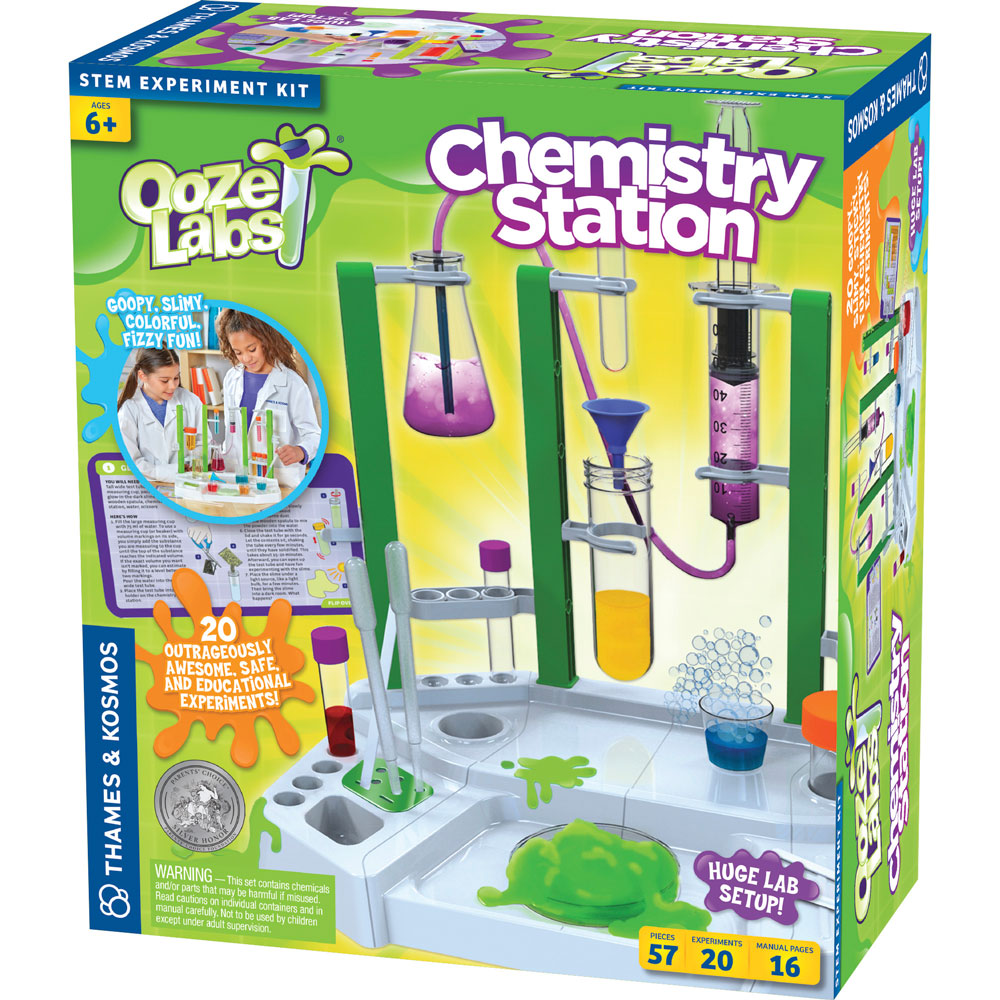 Ooze Labs Chemistry Station Science Experiment Kit Thames And Kosmos