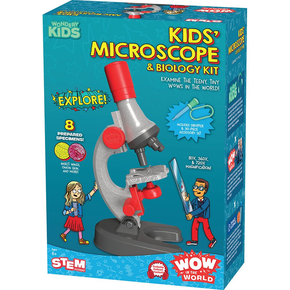 Wow in the World: Kids’ Microscope & Biology Kit STEM Thames & Kosmos