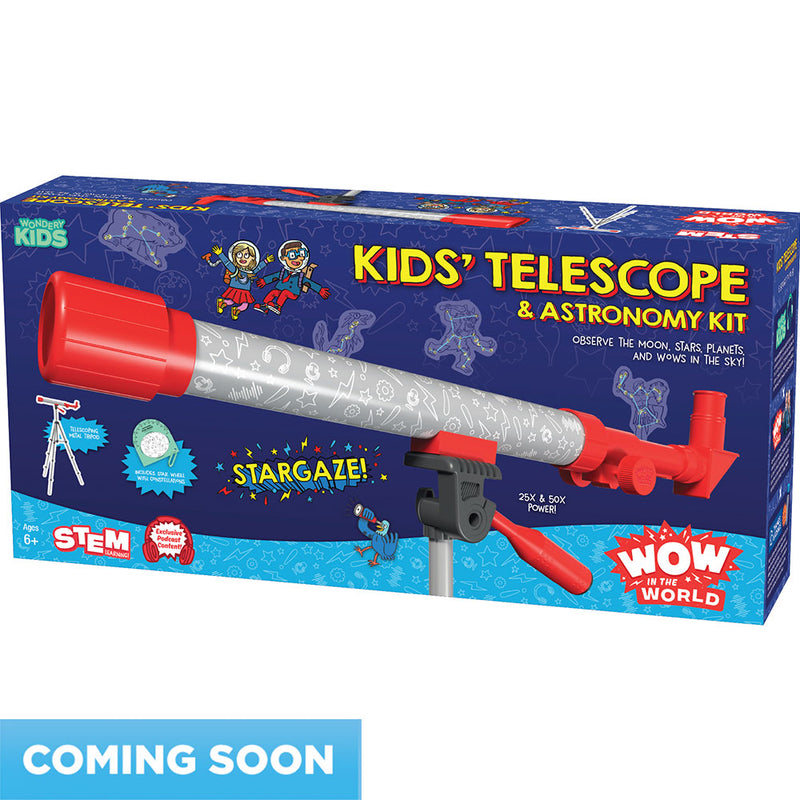 Wow in the World: Kids’ Telescope & Astronomy Kit - COMING FALL 2025 STEM Thames & Kosmos