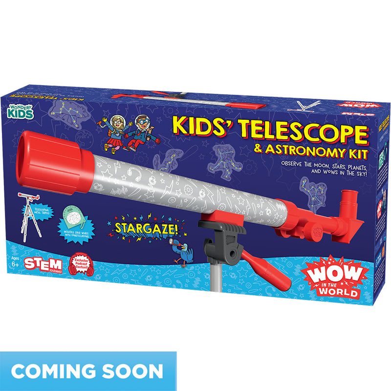 Wow in the World: Kids’ Telescope & Astronomy Kit - COMING FALL 2025 STEM Thames & Kosmos