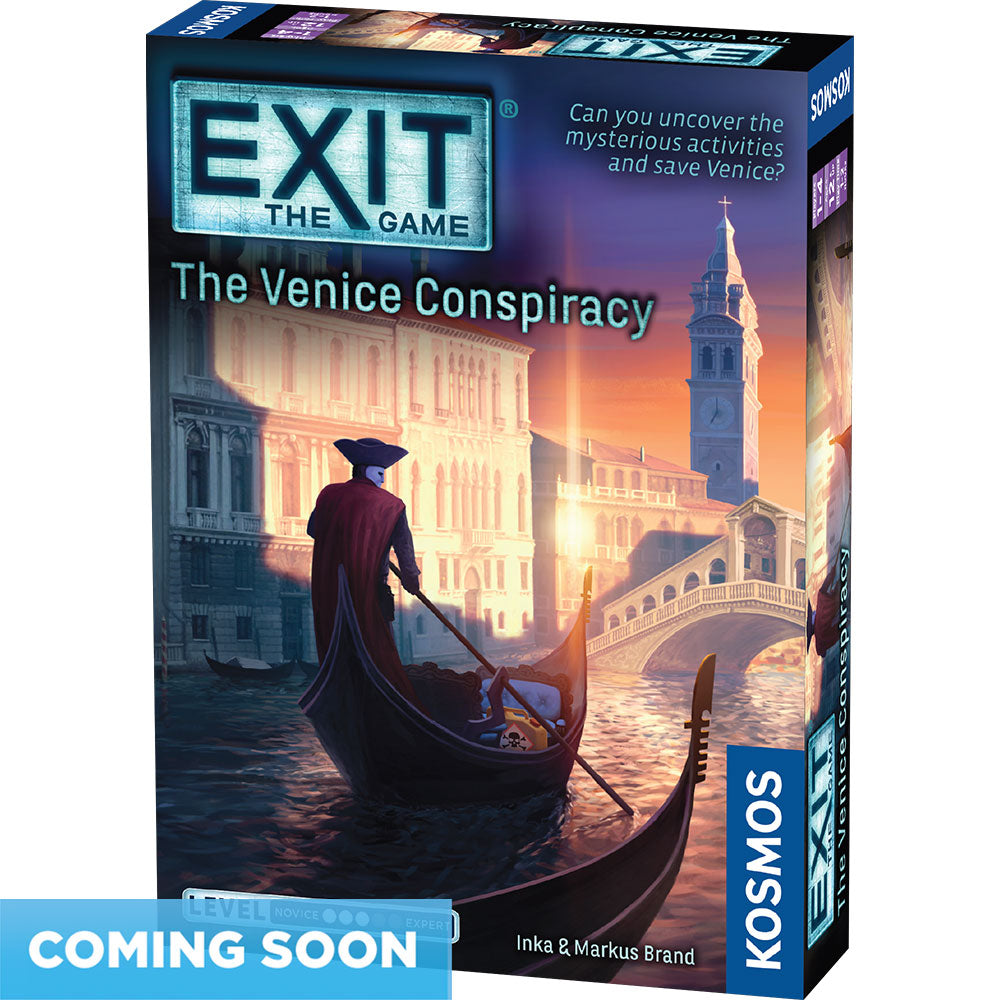 EXIT: The Game - The Venice Conspiracy - COMING SPRING 2025 Games Thames & Kosmos