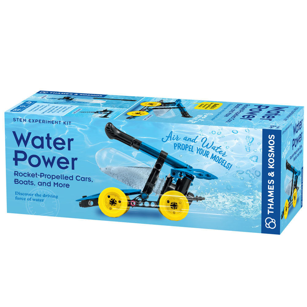 Water Power: Rocket-Propelled Cars, Boats, and More STEM Thames & Kosmos   