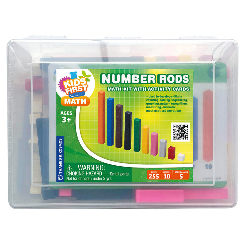 Kids First Math: Number Rods Math Kit with Activity Cards STEM Thames & Kosmos   