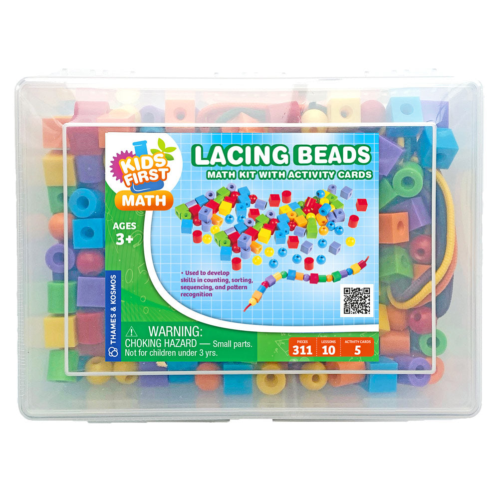 Kids First Math: Lacing Beads Math Kit with Activity Cards – Thames ...