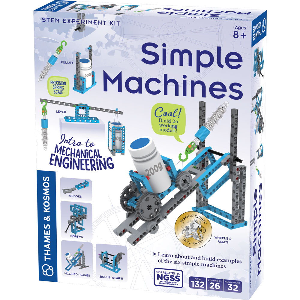 Simple Machines Science Experiment Model Building Kit Thames & Kosmos